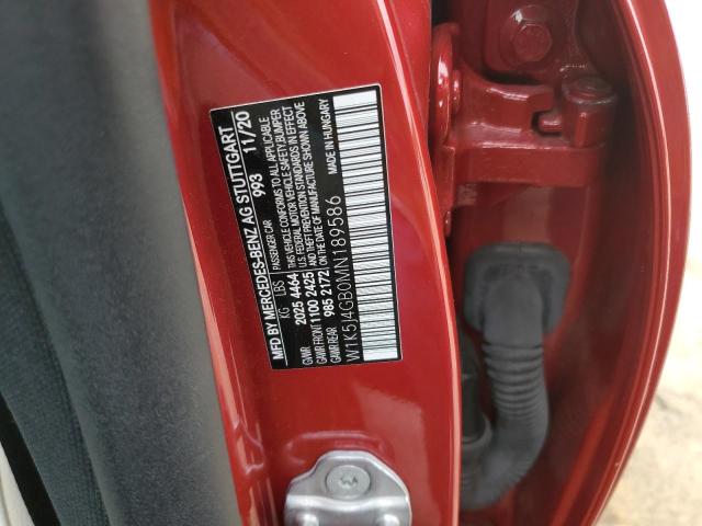 2021 MERCEDES-BENZ CLA 250 - W1K5J4GB0MN189586