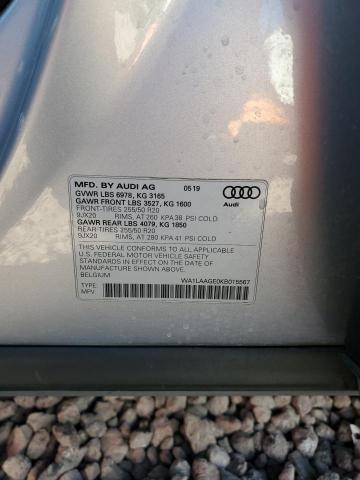 VIN WA1LAAGE0KB015567 2019 AUDI E-TRON no.12