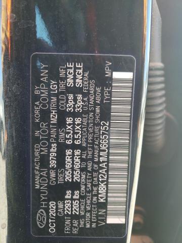 2021 HYUNDAI KONA SE - KM8K12AA1MU665752