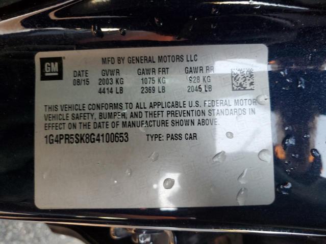2016 BUICK VERANO CON 1G4PR5SK8G4100653