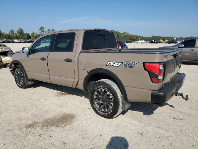 NISSAN TITAN SV 2021 beige  gas 1N6AA1ED0MN520837 photo #3