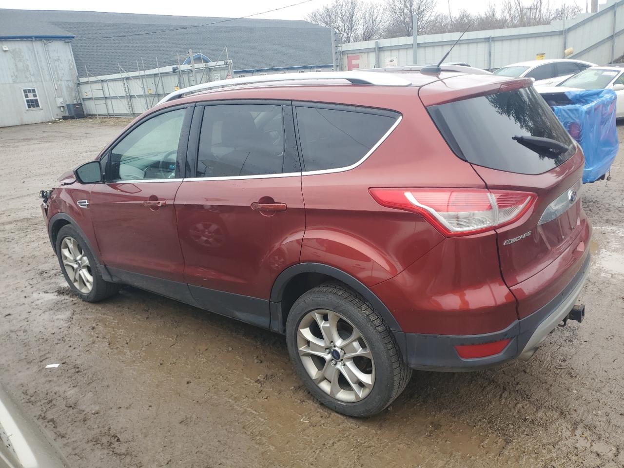 Lot #2996261388 2021 FORD ESCAPE TIT