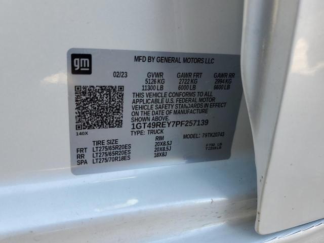 2023 GMC SIERRA K25 - 1GT49REY7PF257139