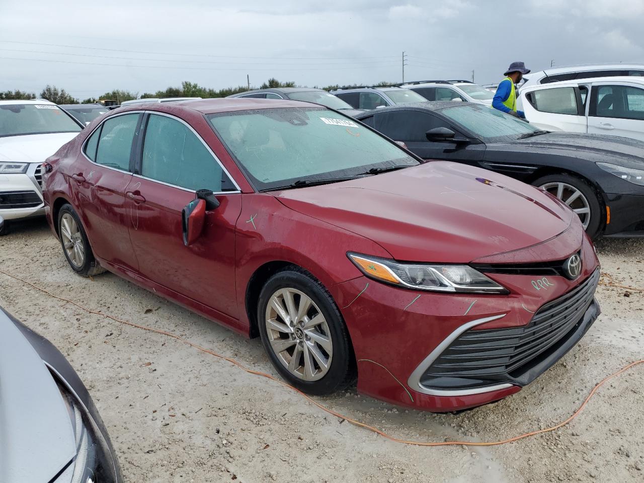 Lot #2980897376 2021 TOYOTA CAMRY LE