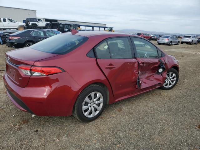 TOYOTA COROLLA LE 2022 burgundy  gas JTDEPMAE3NJ232452 photo #4