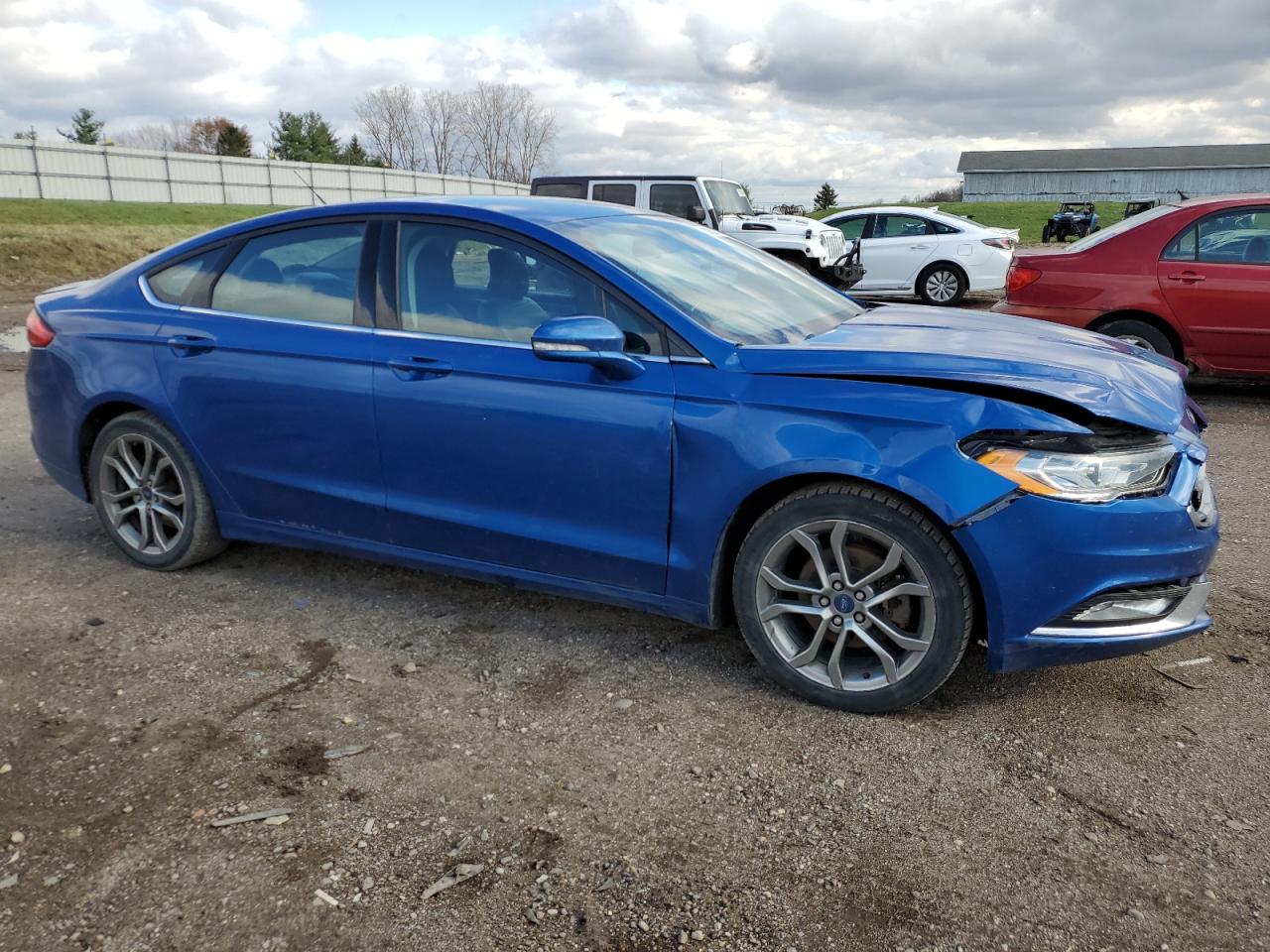 Lot #2995867499 2017 FORD FUSION SE