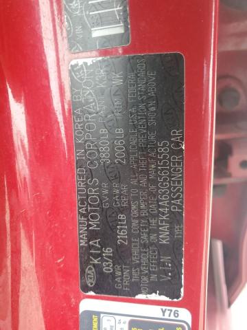 2016 KIA FORTE LX - KNAFK4A63G5615585