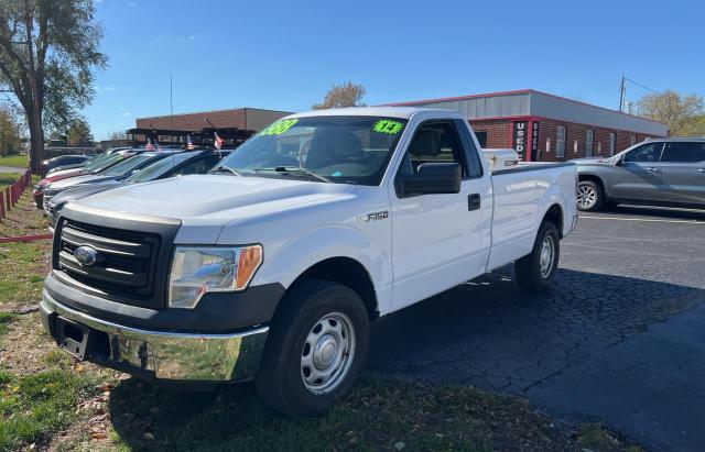 FORD F150 2014 white pickup flexible fuel 1FTNF1CF7EKE45146 photo #3