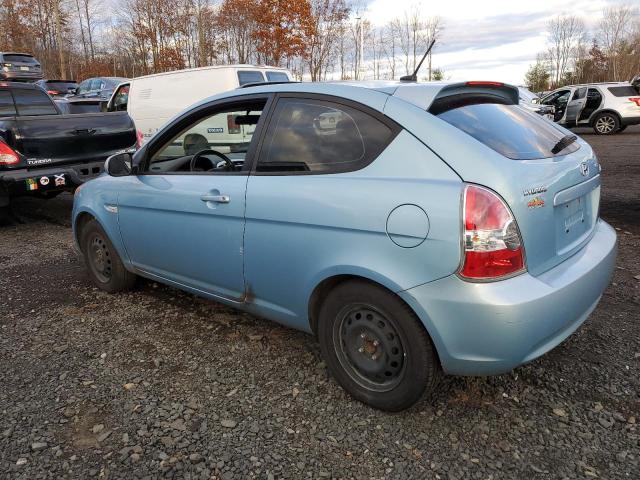 HYUNDAI ACCENT SE 2010 blue hatchbac gas KMHCN3AC7AU172802 photo #3