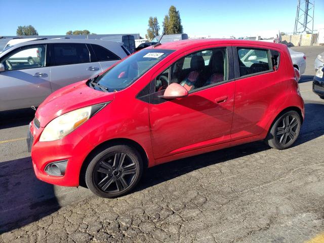 CHEVROLET SPARK 1LT 2013 red  gas KL8CD6S94DC500854 photo #1