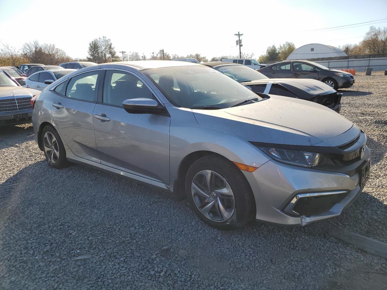 Lot #2996402381 2020 HONDA CIVIC LX