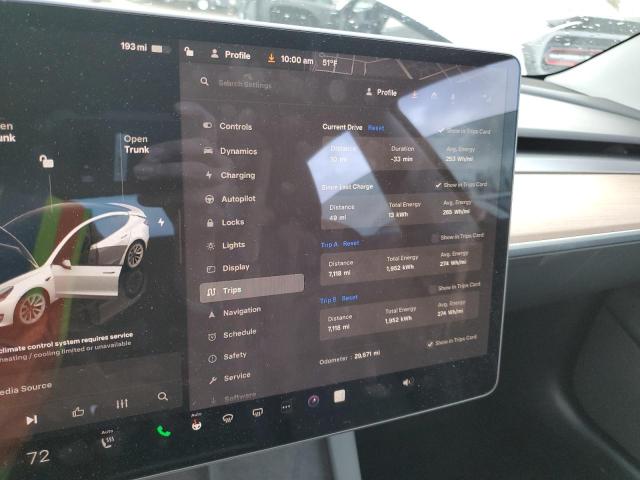 2022 TESLA MODEL 3 - 5YJ3E1EB6NF210285