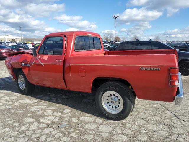 DODGE D-SERIES D 1985 red  gas 1B7FD14H5FS634745 photo #3