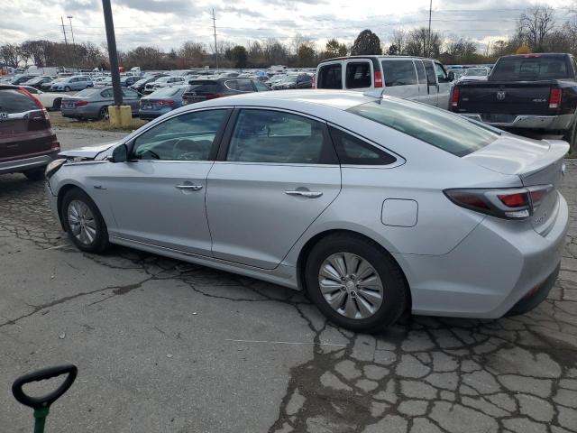 HYUNDAI SONATA HYB 2016 silver sedan 4d hybrid engine KMHE24L16GA022533 photo #3