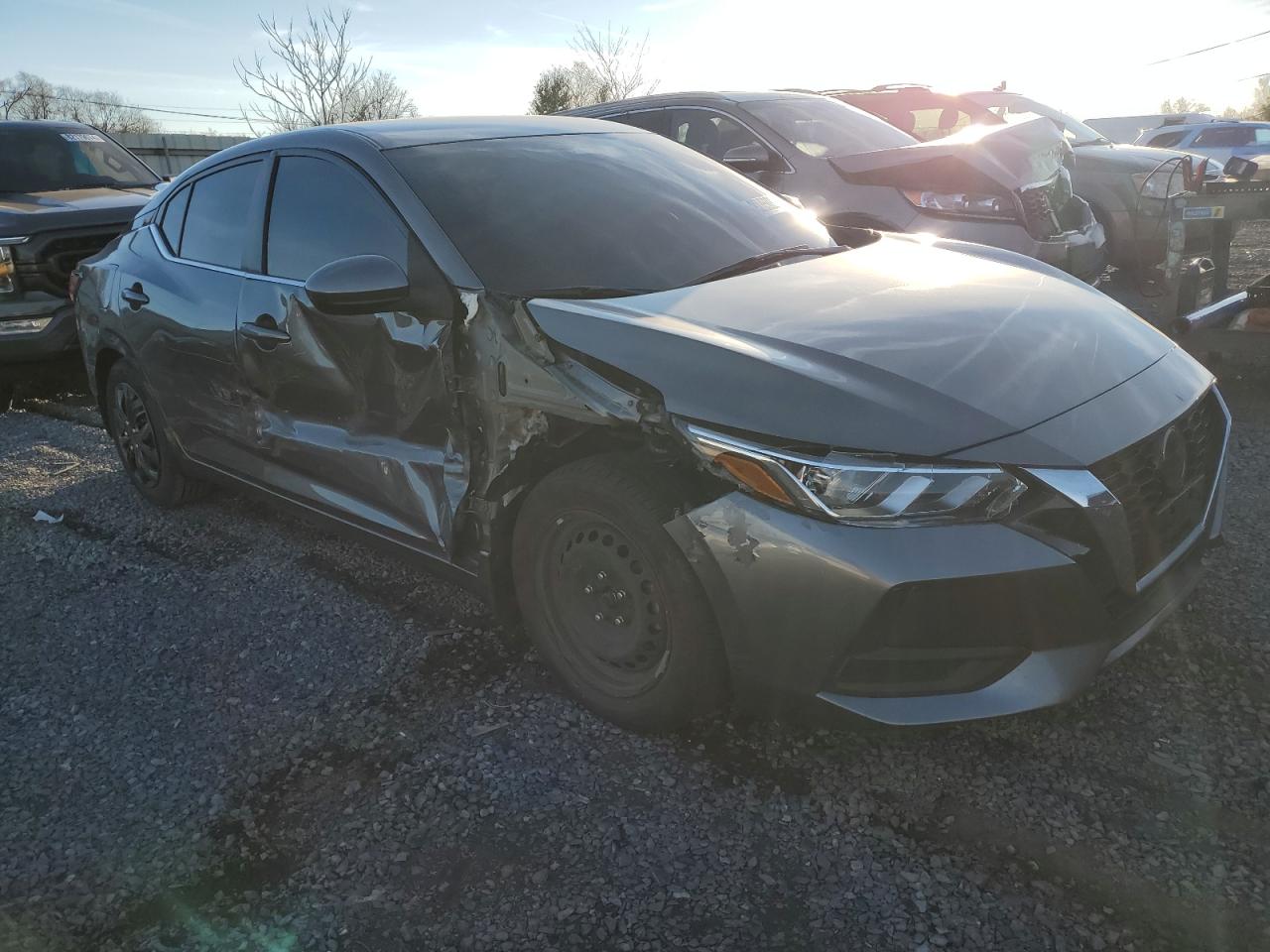 Lot #3045636642 2021 NISSAN SENTRA S