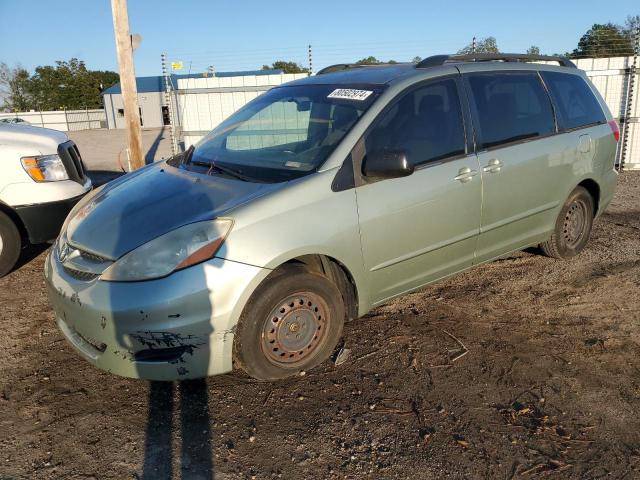 TOYOTA SIENNA CE 2009 green sports v gas 5TDZK23C39S286312 photo #1