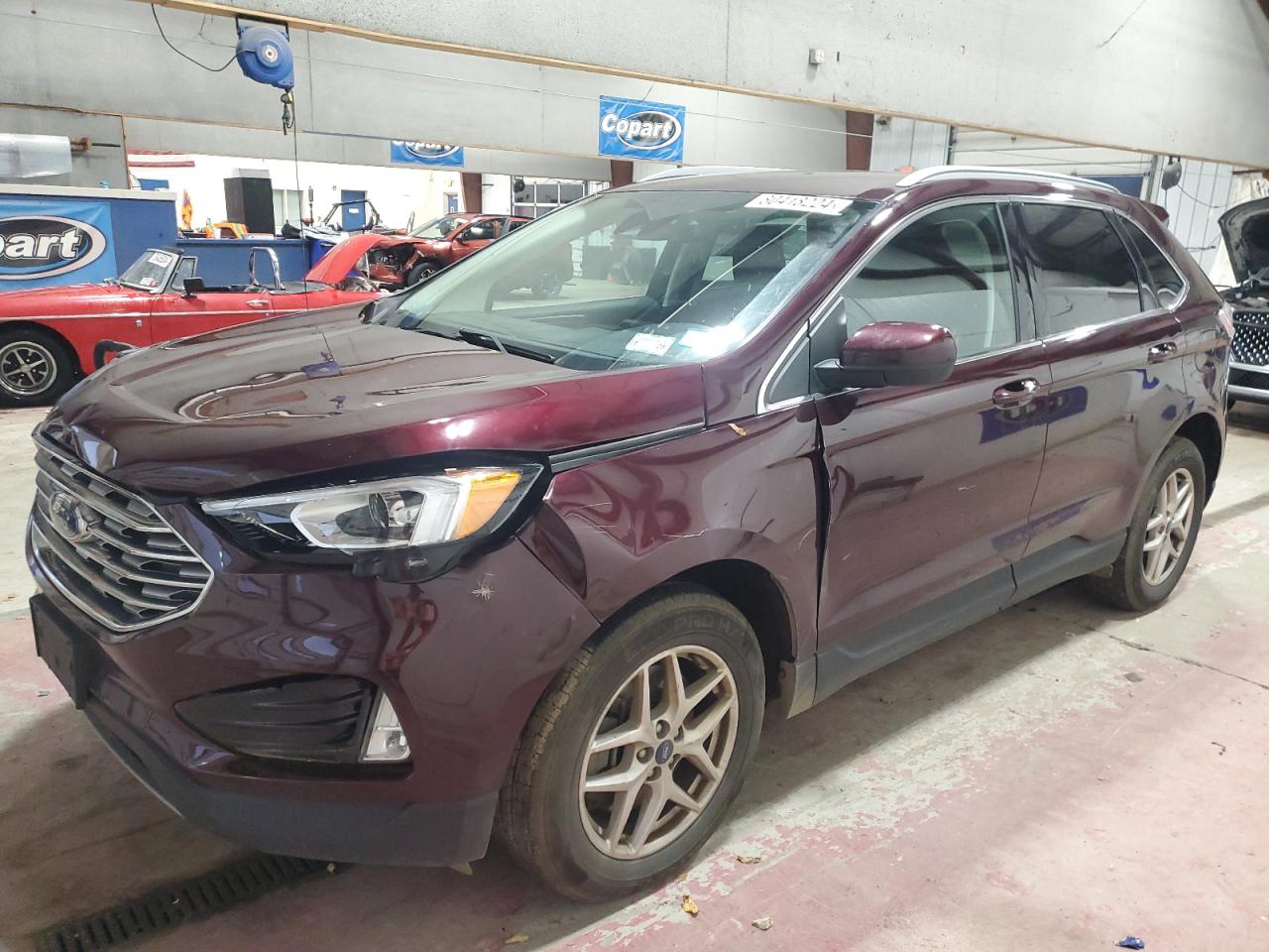 Lot #2986636093 2021 FORD EDGE SEL