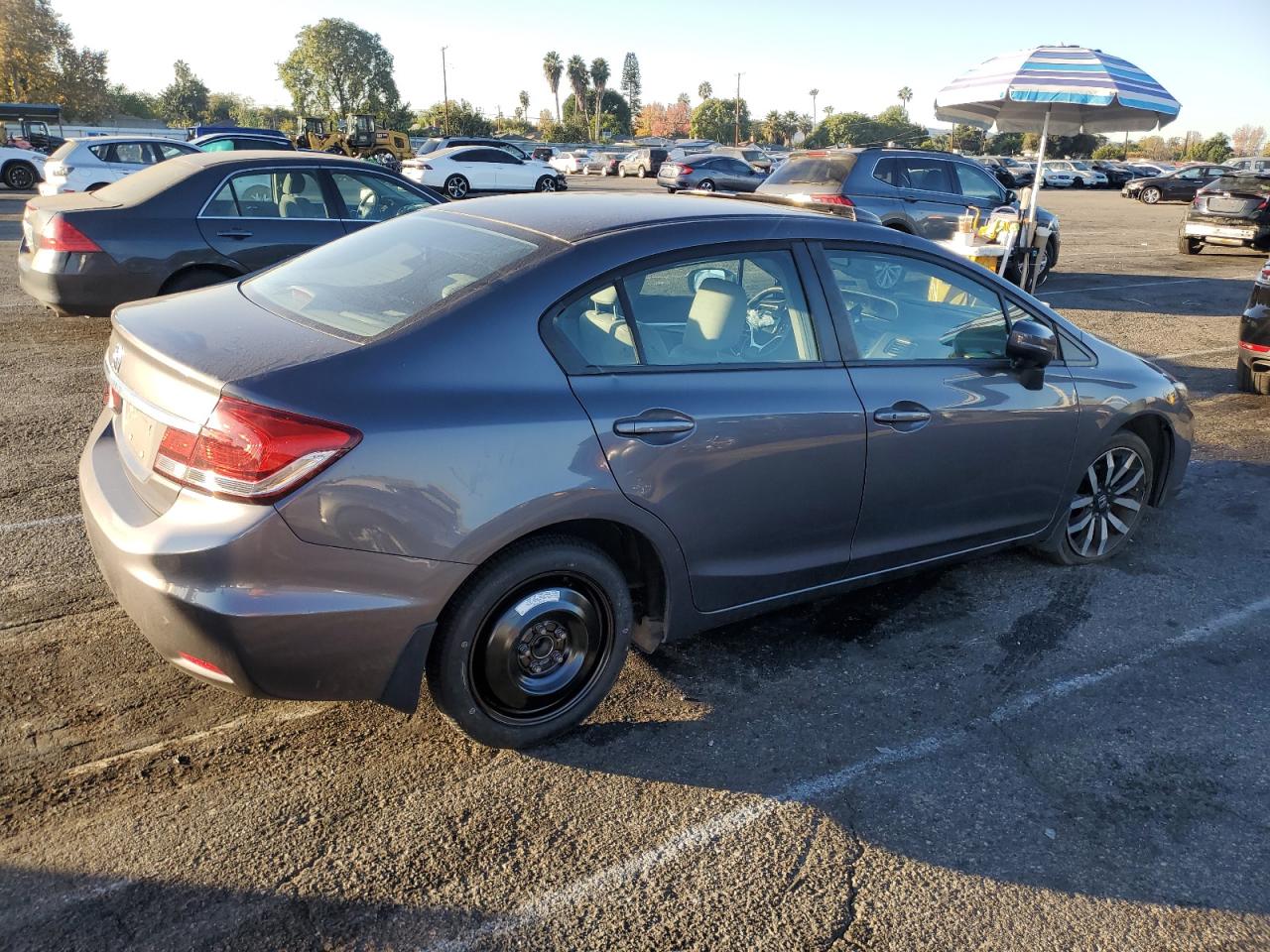 Lot #3027025783 2015 HONDA CIVIC EXL