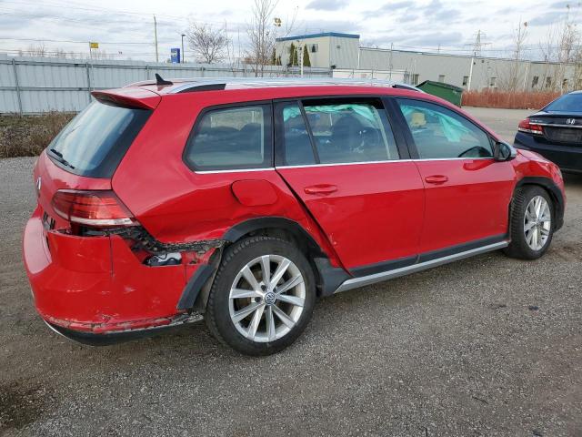 VOLKSWAGEN GOLF ALLTR 2019 red  gas 3VWH17AU0KM508220 photo #4