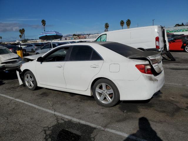 TOYOTA CAMRY L 2013 white sedan 4d gas 4T1BF1FK5DU687878 photo #3