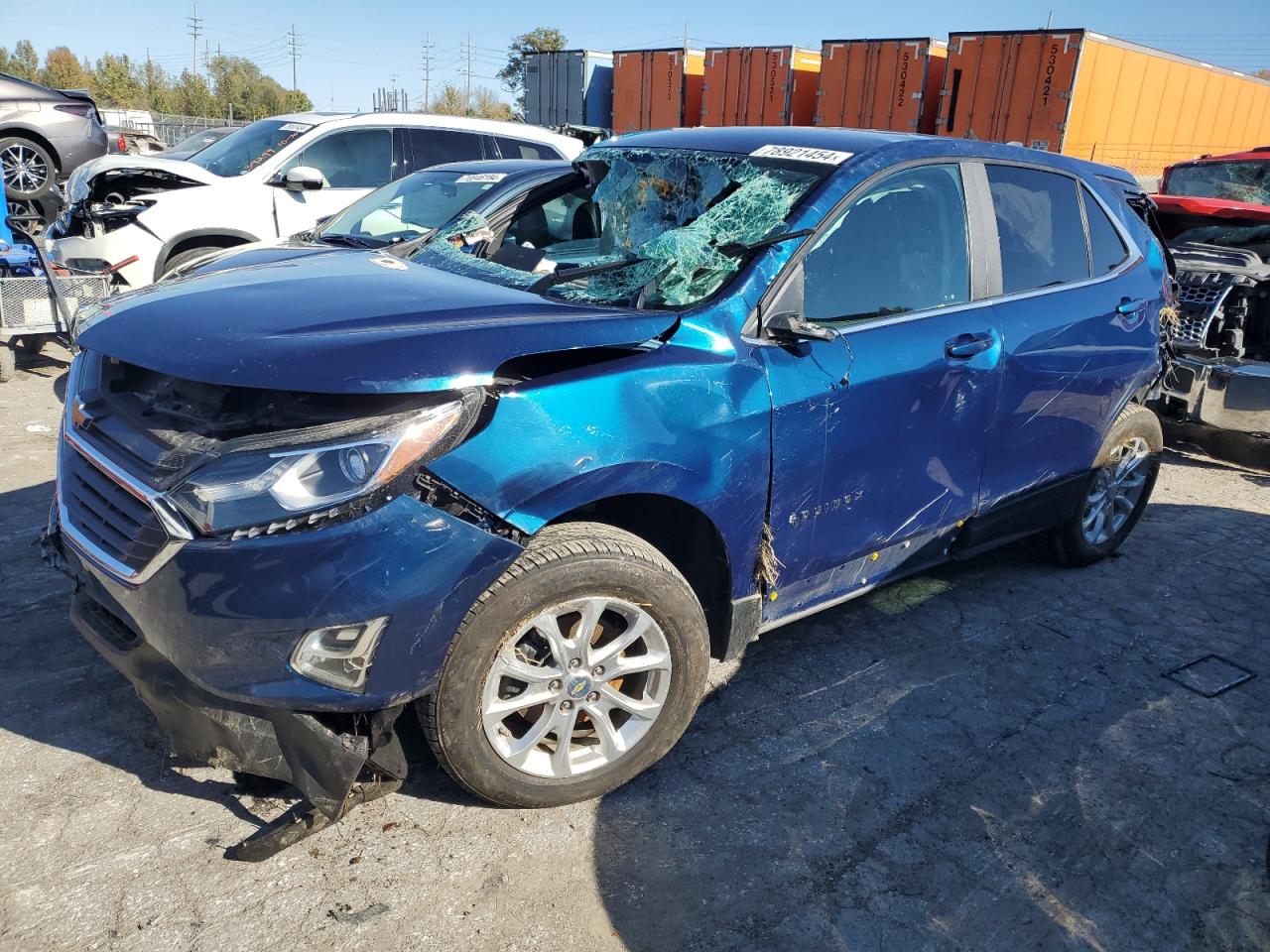 Lot #3287760100 2021 CHEVROLET EQUINOX LT