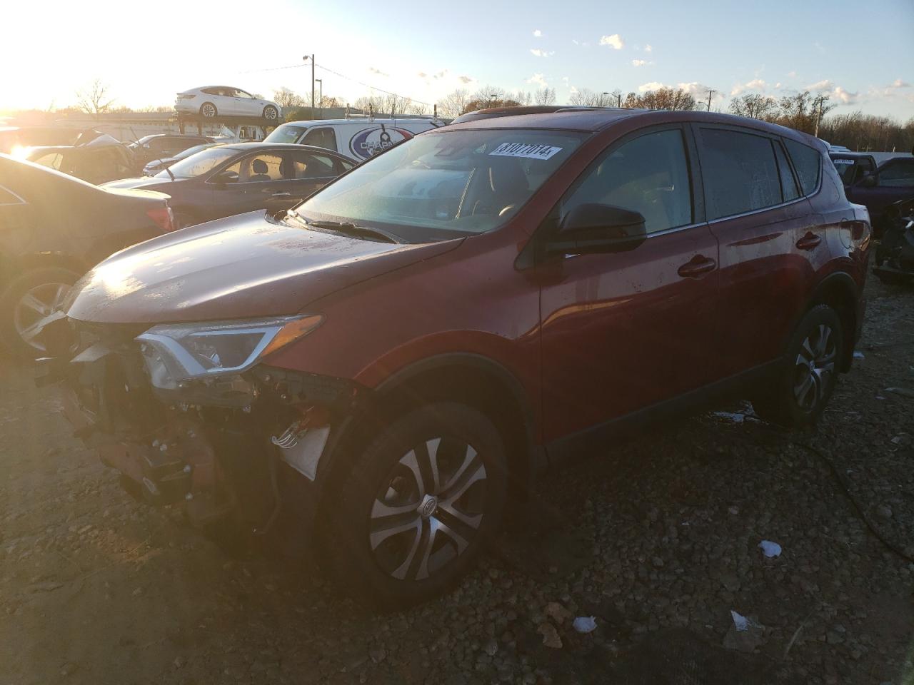 Lot #2996437425 2018 TOYOTA RAV4 LE