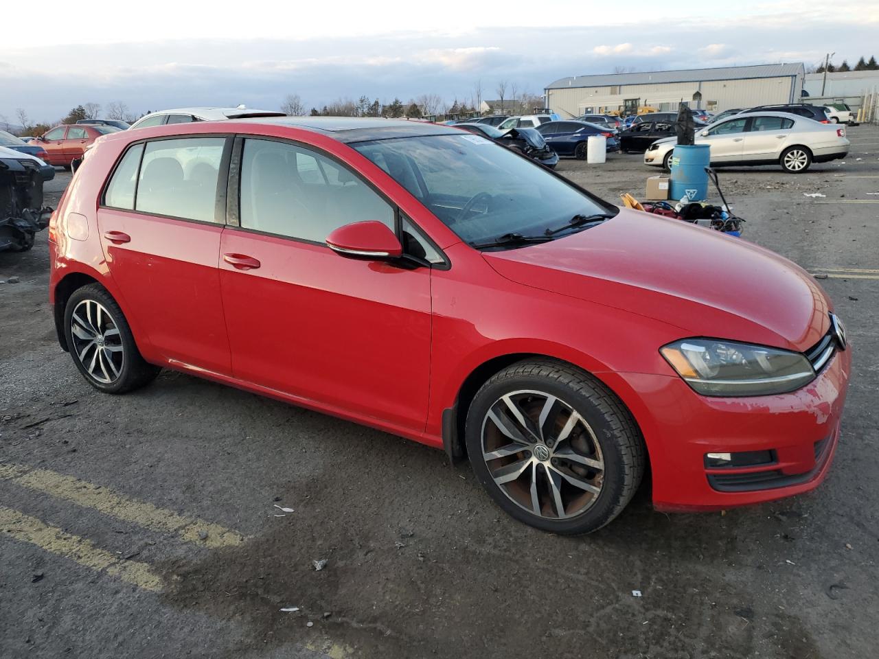 Lot #3025721346 2015 VOLKSWAGEN GOLF