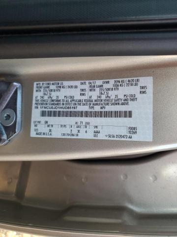 2017 FORD ESCAPE TIT - 1FMCU0JD1HUD85197