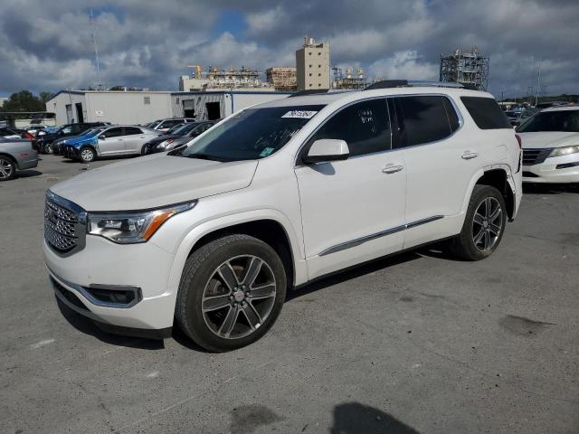 GMC ACADIA DEN 2018 white  gas 1GKKNPLS7JZ241541 photo #1