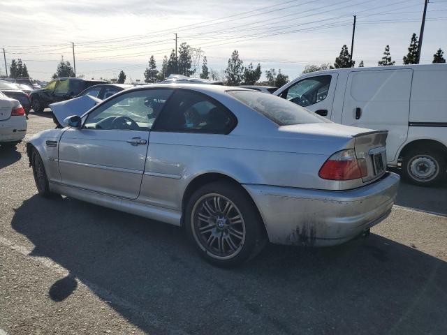 BMW M3 2002 silver  gas WBSBL93472JR17641 photo #3