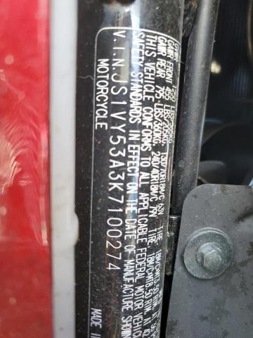 2019 SUZUKI VZR1800 JS1VY53A3K7100274