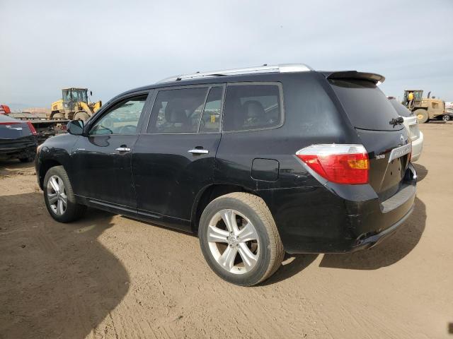 TOYOTA HIGHLANDER 2008 black  gas JTEES42A082032021 photo #3