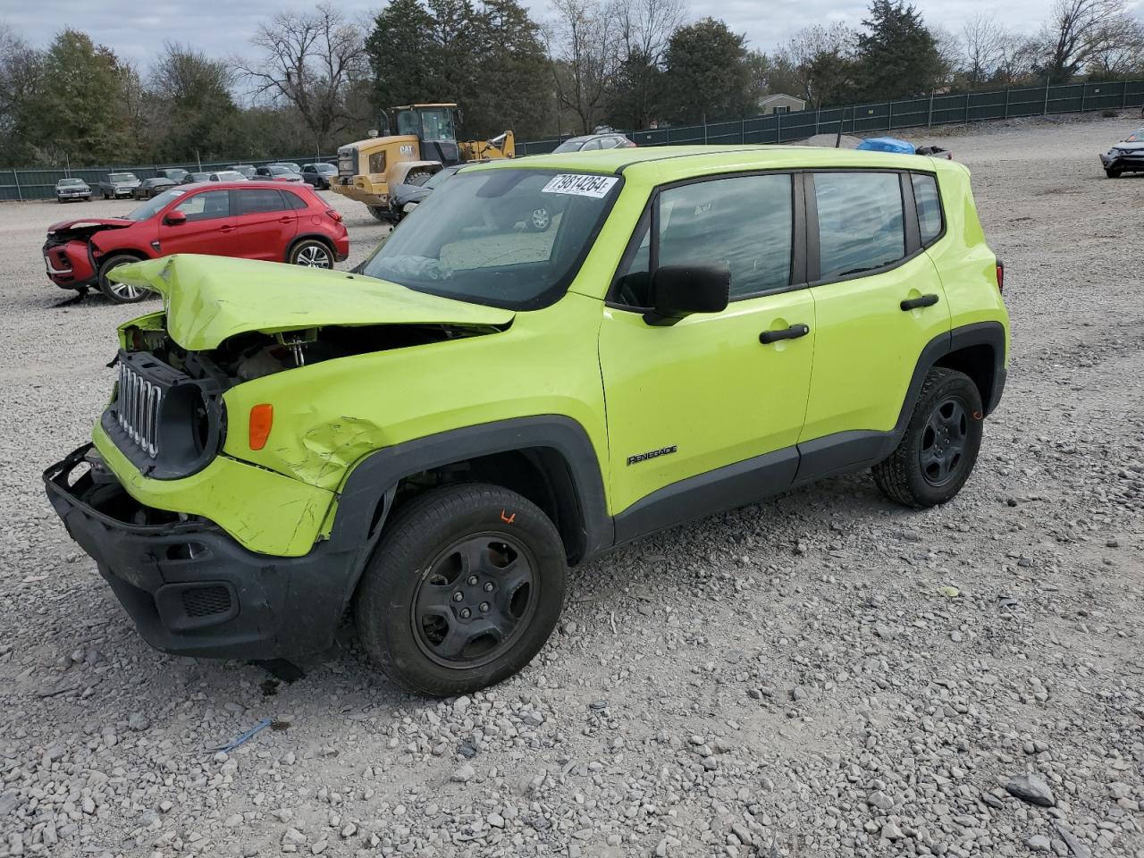 Lot #3024667589 2018 JEEP RENEGADE S