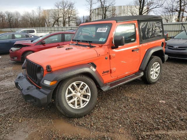 JEEP WRANGLER S 2023 orange  gas 1C4GJXAN0PW624113 photo #1