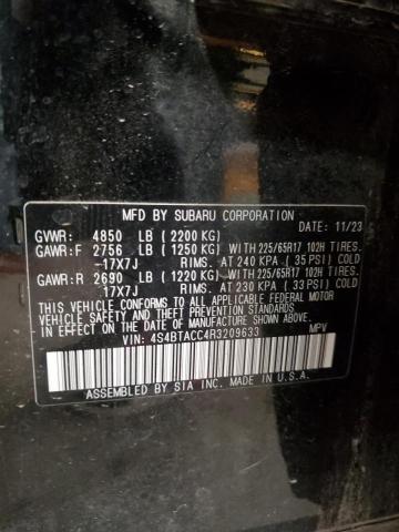 2024 SUBARU OUTBACK PR - 4S4BTACC4R3209633