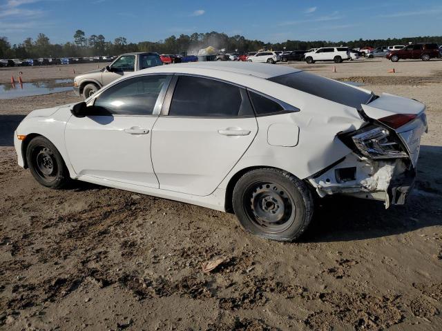 HONDA CIVIC LX 2017 white sedan 4d gas 19XFC2F58HE068923 photo #3