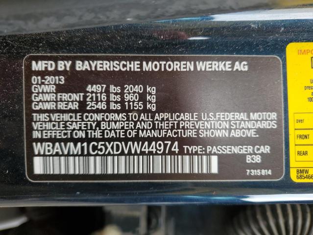 VIN WBAVM1C5XDVW44974 2013 BMW X1 no.12