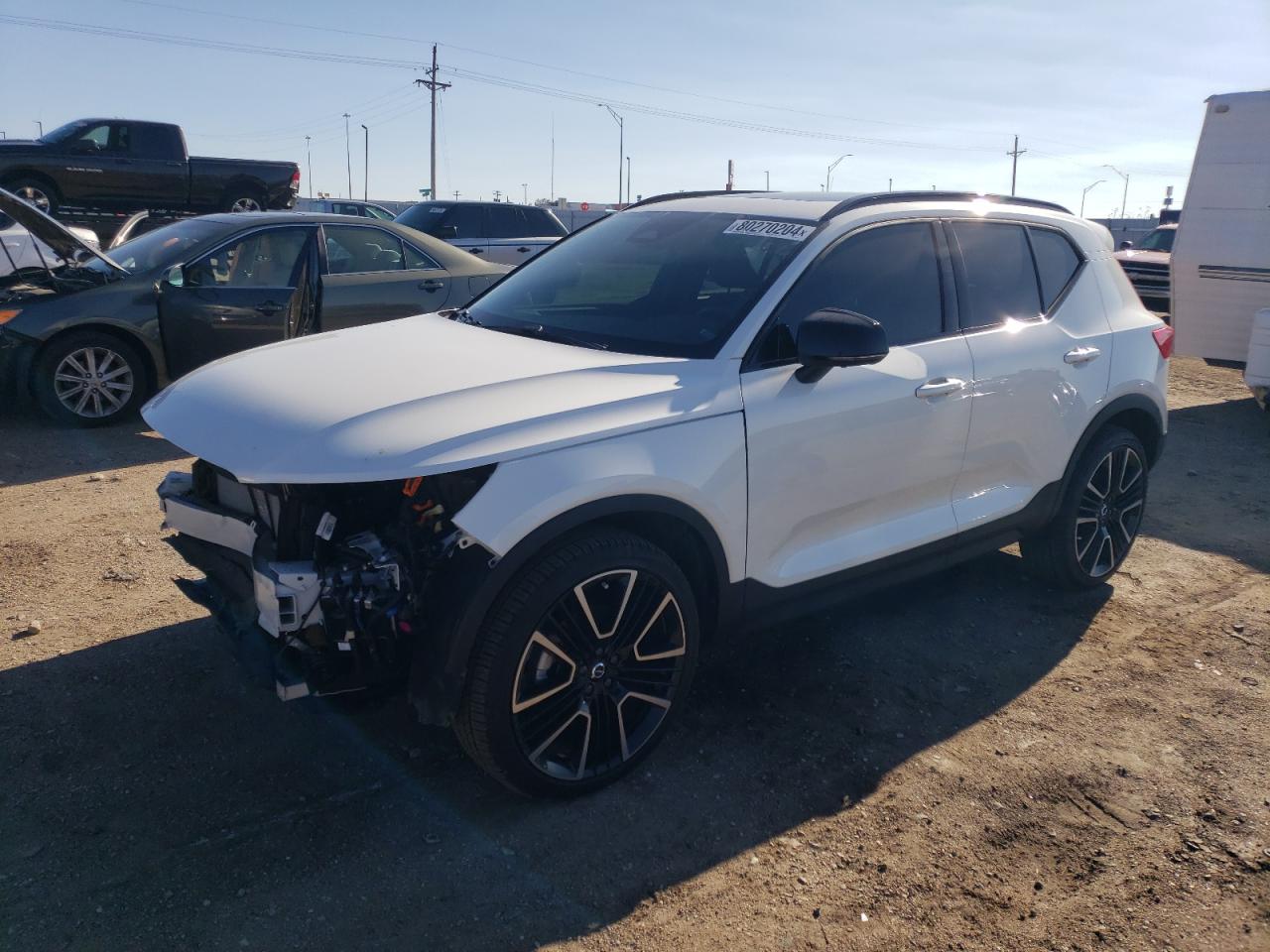 Lot #2989237636 2023 VOLVO XC40 ULTIM