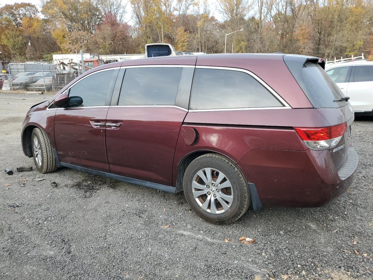 Lot #2977079154 2016 HONDA ODYSSEY EX