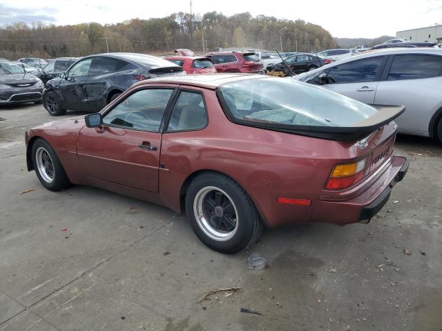 PORSCHE 944 1984 burgundy  gas WP0AA0948EN461206 photo #3