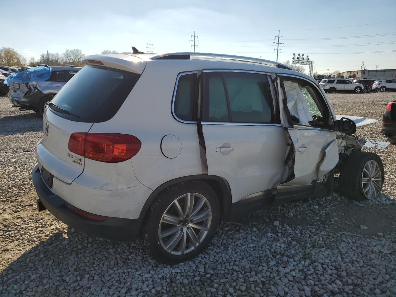 Lot #3044394870 2015 VOLKSWAGEN TIGUAN S