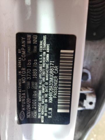 2021 HYUNDAI VENUE SEL - KMHRC8A33MU088171