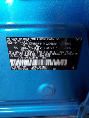 2017 TOYOTA RAV4 XLE - 2T3WFREV5HW385693