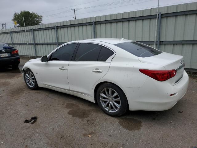 INFINITI Q50 BASE 2014 white sedan 4d gas JN1BV7AP2EM675124 photo #3