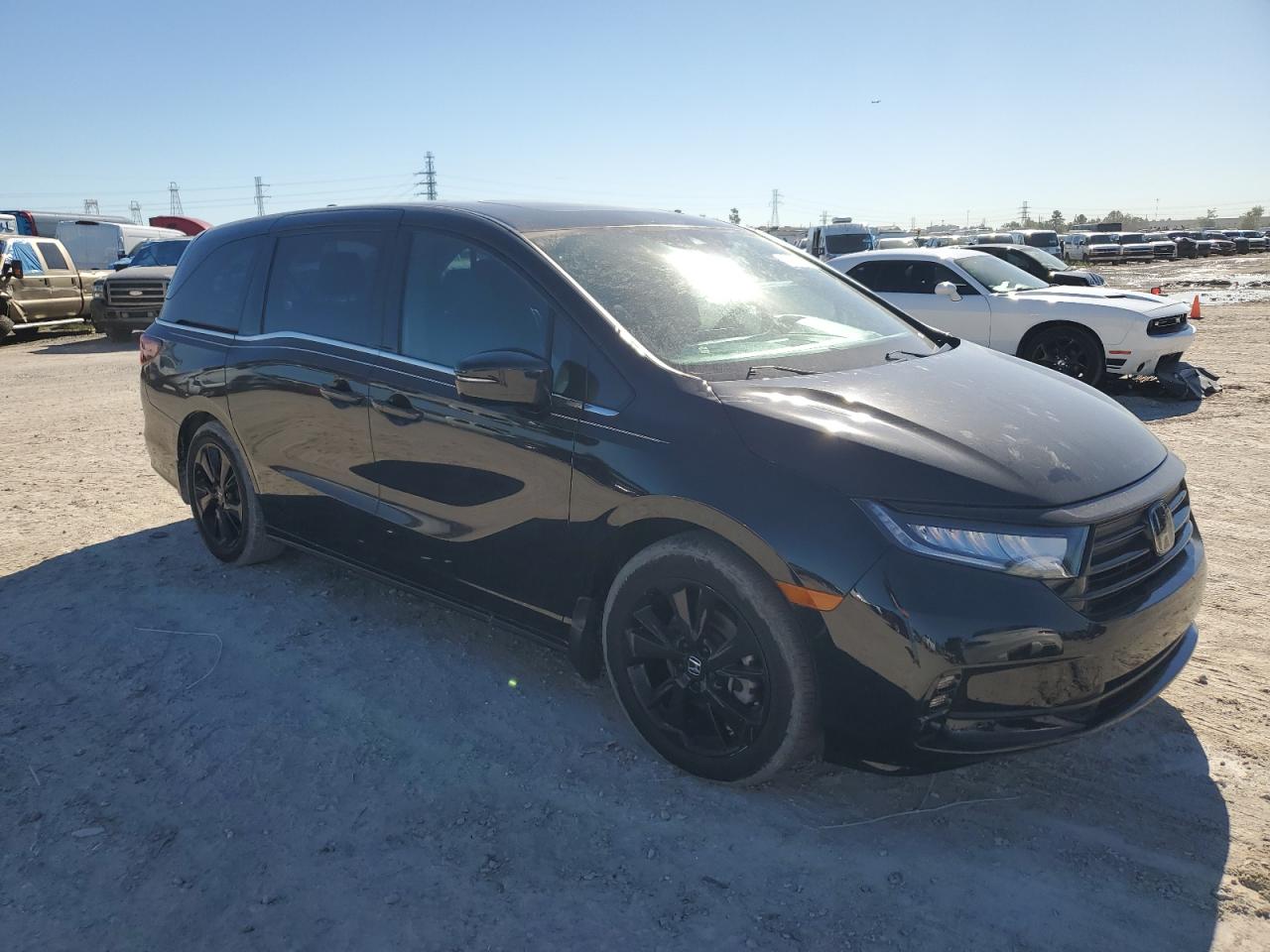 Lot #2996322376 2020 HONDA ODYSSEY EX