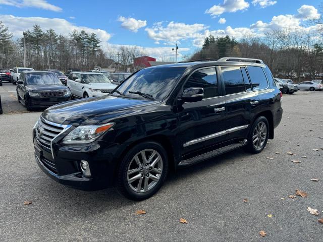 LEXUS LX 570 2014 black 4dr spor gas JTJHY7AX9E4141436 photo #3