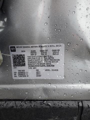 2024 CHEVROLET EQUINOX LT - 3GNAXKEG2RL356359