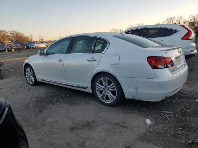 LEXUS GS 450H 2008 white  hybrid engine JTHBC96S185013141 photo #3