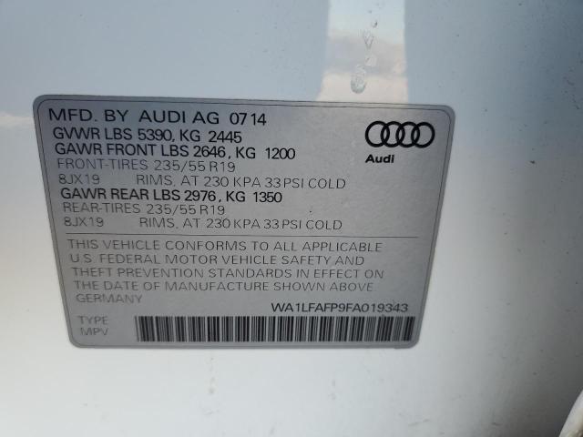 VIN WA1LFAFP9FA019343 2015 AUDI Q5 no.13