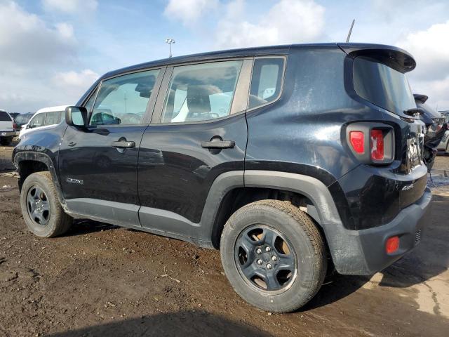 JEEP RENEGADE S 2017 black  gas ZACCJBAB2HPG29822 photo #3